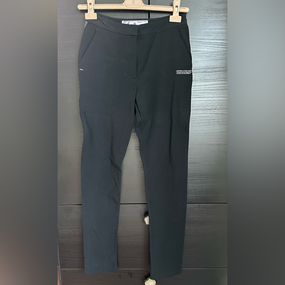 Off White Tux Pants